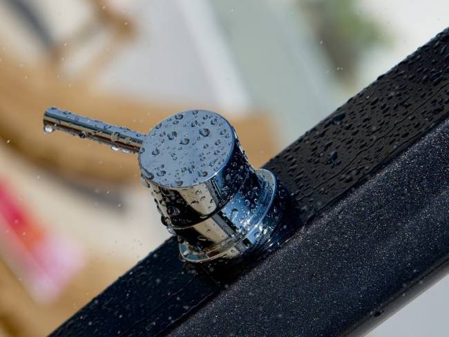 Душ уличный Funny Yang T 225 белый 170х170х2100 мм