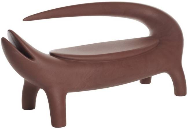 Диван из биопластика Big Kroko Special пустыня Намибии 1670х630х750 мм