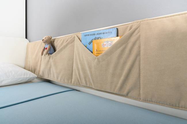 Кровать в детскую Эйп с комодами на три ящика цвет белый/дуб белый