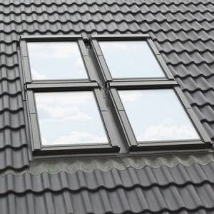 Часть комбинированного оклада к мансардному окну "Факро" KХV-6 660*1400