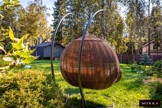 MOKKA MAJORCA подвесное кресло двухместное, цвет капучино MOKKA MAJORCA подвесное кресло двухместное, цвет капучино