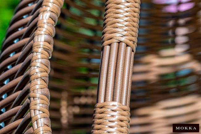 MOKKA MAJORCA подвесное кресло двухместное, цвет капучино MOKKA MAJORCA подвесное кресло двухместное, цвет капучино