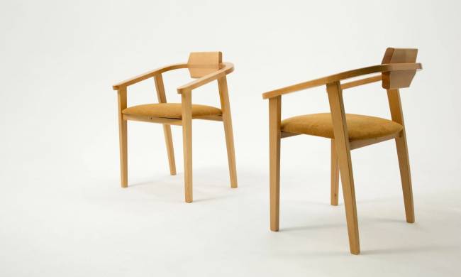 Стул-кресло Челси ПМ натур/карри