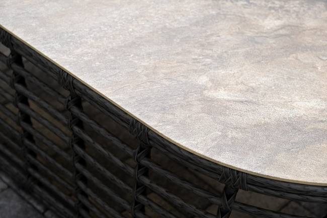 "Валенсия" лаунж-зона из искусственного ротанга, цвет серый "Валенсия" лаунж-зона из искусственного ротанга, цвет серый