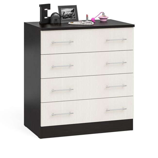 Комод с зеркалом Фиеста цвет венге/дуб лоредо