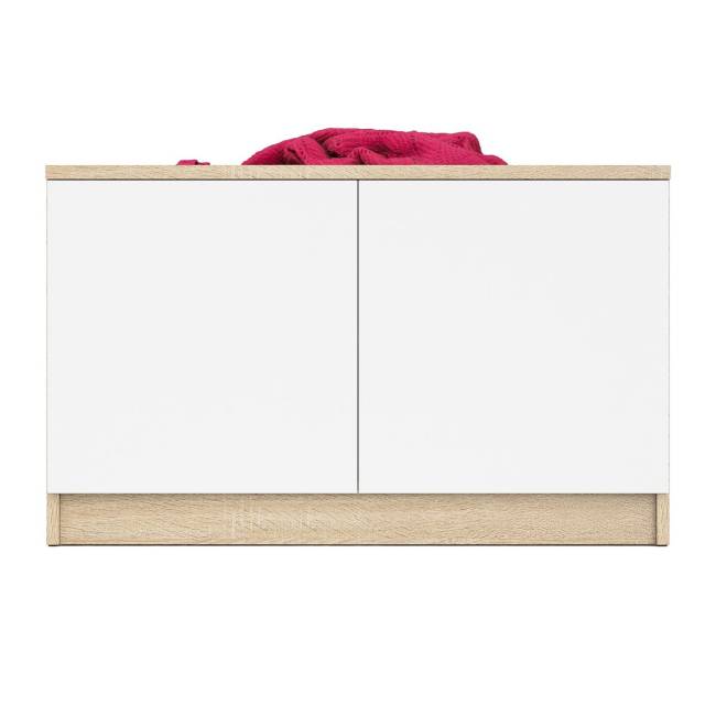 Тумба/антресоль Мори МА900.1 цвет дуб сонома/белый