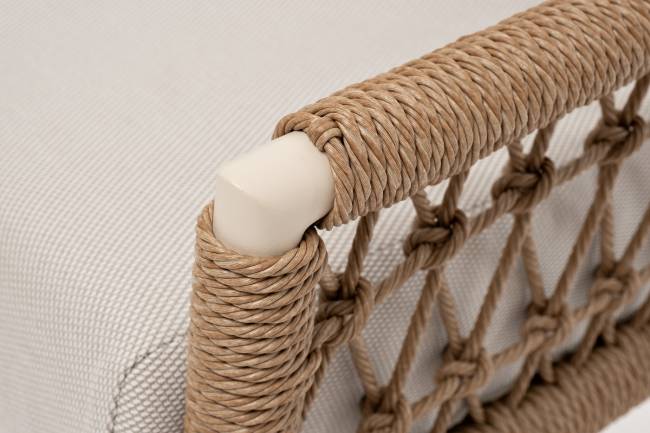 "Венеция" лаунж-зона из искусственного ротанга, цвет соломенный "Венеция" лаунж-зона из искусственного ротанга, цвет соломенный