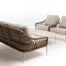 "Венеция" лаунж-зона из искусственного ротанга, цвет соломенный "Венеция" лаунж-зона из искусственного ротанга, цвет соломенный