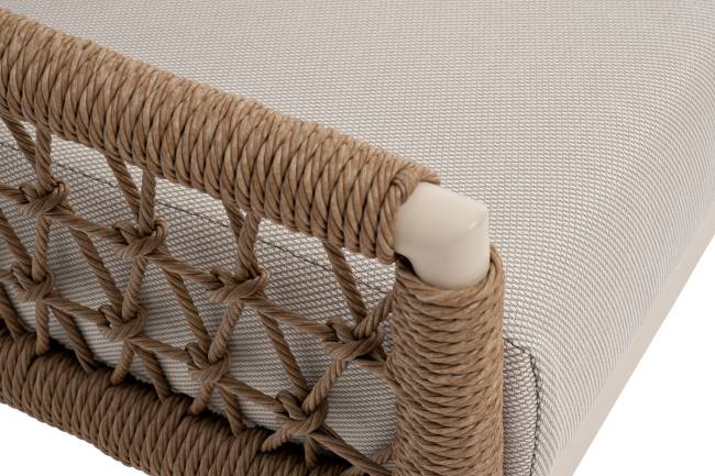 "Венеция" лаунж-зона из искусственного ротанга, цвет соломенный "Венеция" лаунж-зона из искусственного ротанга, цвет соломенный