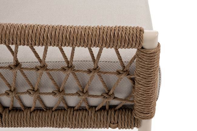 "Венеция" лаунж-зона из искусственного ротанга, цвет соломенный "Венеция" лаунж-зона из искусственного ротанга, цвет соломенный