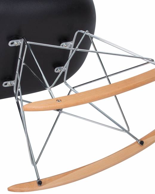 Кресло-качалка DOBRIN DAW ROCK, цвет черный