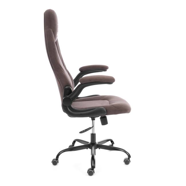 Кресло BAZUKA metalBL велюр, коричневый, 6 коричневый велюр