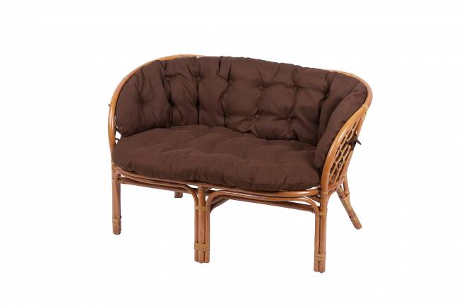 Комплект кофейный из нат. ротанга "Багама" S, коньяк Комплект кофейный из нат. ротанга "Багама" S, коньяк