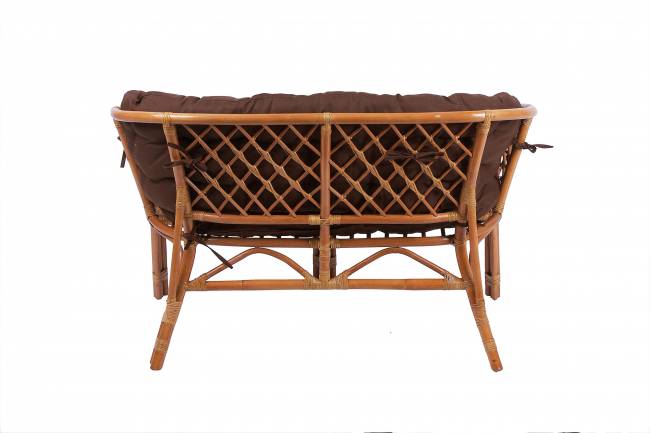 Комплект кофейный из нат. ротанга "Багама" S, коньяк Комплект кофейный из нат. ротанга "Багама" S, коньяк