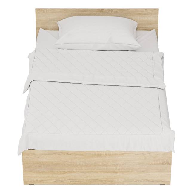 Кровать Стандарт 1200 цвет дуб сонома