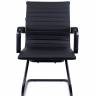 Кресло Everprof Leo Black CF Экокожа Черный
