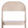 Стул складной FOLDER (mod. 3023(II)) металлический, 46,5 x 48 x 75, 7-beige (Комплект из 6 шт.) 7-beige металлический