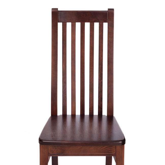 Стул Dolce/Дольче жёсткое сидение бук, МДФ, 40х46х100см, коричневый коричневый бук, мдф