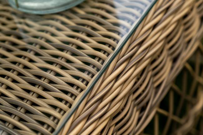 "Гранд Латте" лаунж-зона из искусственного ротанга, цвет соломенный "Гранд Латте" лаунж-зона из искусственного ротанга, цвет соломенный