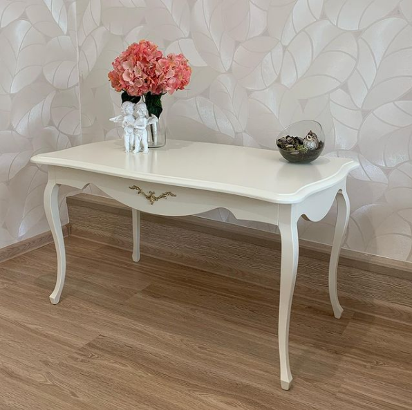 Стол журнальный Малонн Белый