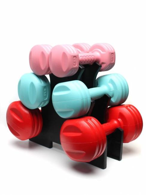 Набор гантелей AMETIST FITNES COMPOSIT 12кг Набор гантелей AMETIST FITNES COMPOSIT 12кг