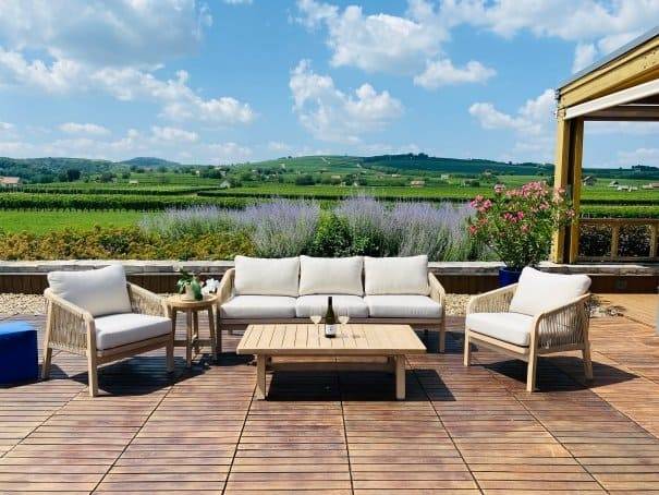 Столик деревянный кофейный Ravona натуральный Ø400х530 мм Столик деревянный кофейный Ravona натуральный Ø400х530 мм