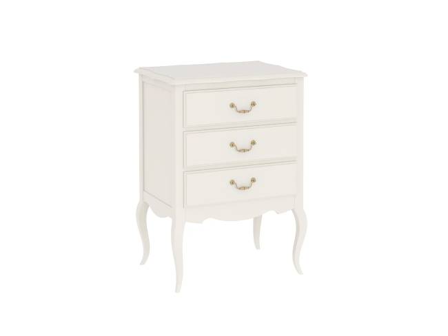 Комод Малонн Ави узкий 3 ящика Белый