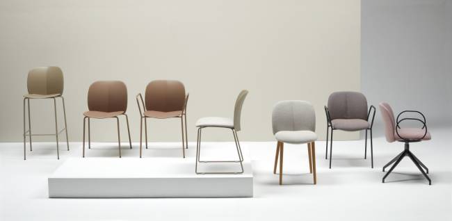 Стул пластиковый полубарный Mentha Go Green карамельный 490х520х1010 мм Стул пластиковый полубарный Mentha Go Green карамельный 490х520х1010 мм