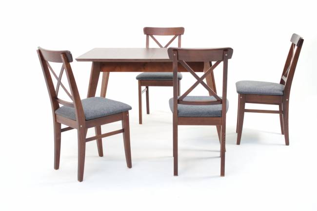 Стул Ингольф ПМ орех/графит