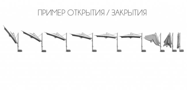 Зонт профессиональный 3х3 м Galileo Wood имитация ироко, слоновая кость 3000х3000 мм Зонт профессиональный 3х3 м Galileo Wood имитация ироко, слоновая кость 3000х3000 мм