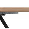 Keon 116(155,5)x77 раздвижной дуб табачный / черный