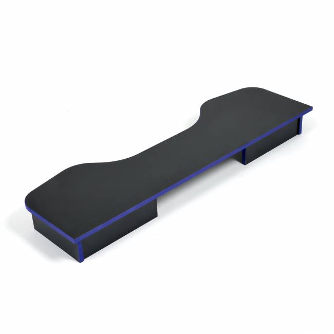 Надстройка StrikeTop (120) NEO black/blue, черный/синяя кромка black/blue; черный/синяя кромка