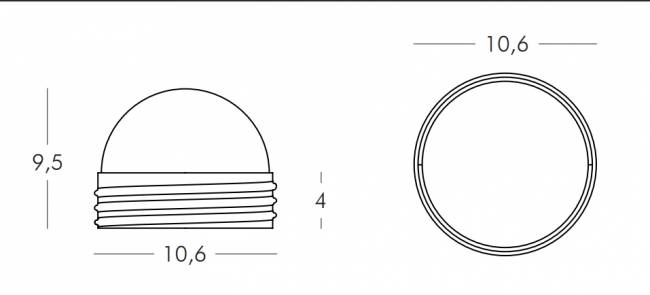 Светодиодная система освещения RGB Candy Light Bluetooth разноцветный Ø106х95 мм