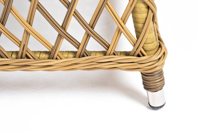 "Эспрессо - 80 L" обеденная группа плетеная, цвет соломенный