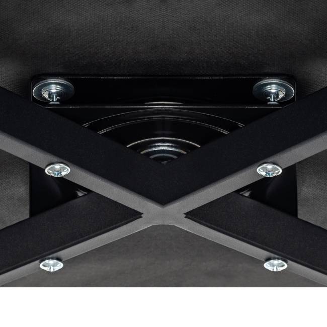 Стул Leset Арман 360 (поворотный механизм) Бежевый Чёрный