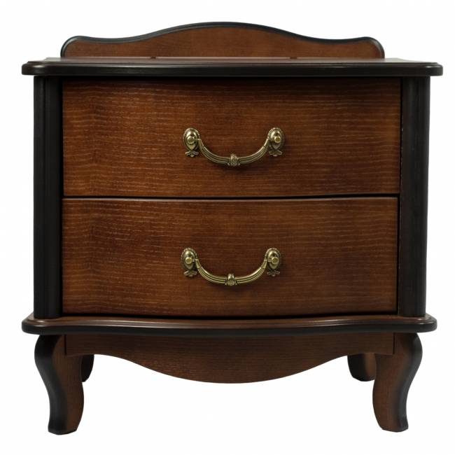 Тумбочка Джульетта 2 ящ. орех Л