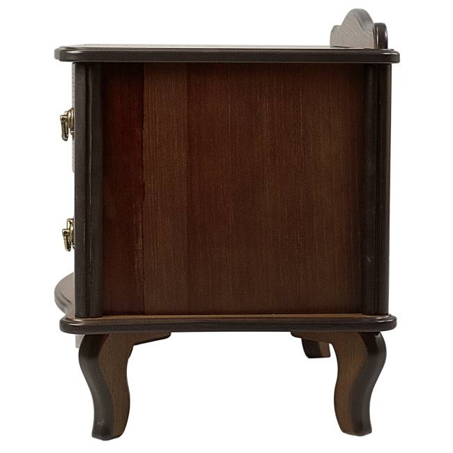 Тумбочка Джульетта 2 ящ. орех Л