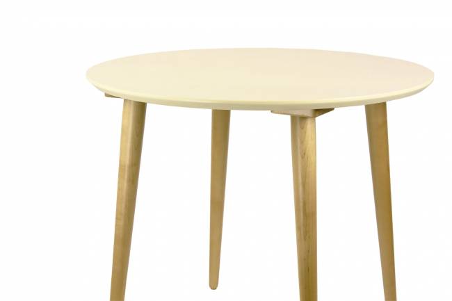 Стол Монте К 100, Натуральное дерево/Слоновая кость Стол Монте К 100, Натуральное дерево/Слоновая кость