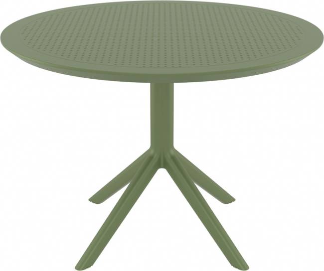 Стол пластиковый Sky Table Ø105 оливковый 1050х740 мм Стол пластиковый Sky Table Ø105 оливковый 1050х740 мм