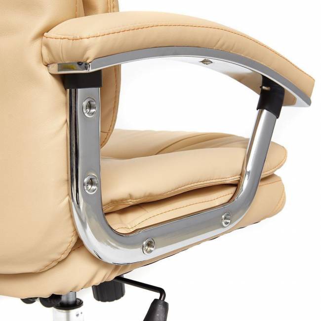 Кресло SOFTY LUX  кож/зам, бежевый, 36-34 бежевый кож/зам