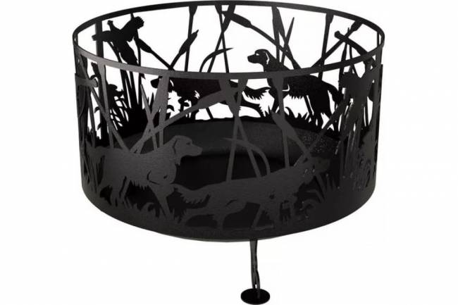 Костровая чаша "Охота", ST3, 3мм Костровая чаша "Охота", ST3, 3мм