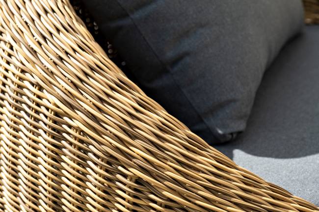 "Барселона" лаунж-зона из искусственного ротанга, цвет соломенный "Барселона" лаунж-зона из искусственного ротанга, цвет соломенный