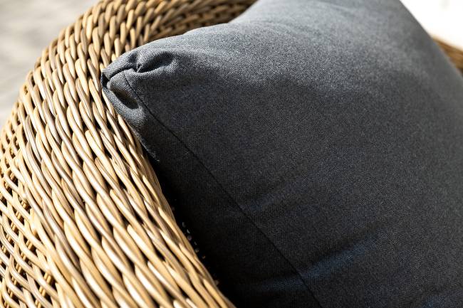 "Барселона" лаунж-зона из искусственного ротанга, цвет соломенный "Барселона" лаунж-зона из искусственного ротанга, цвет соломенный