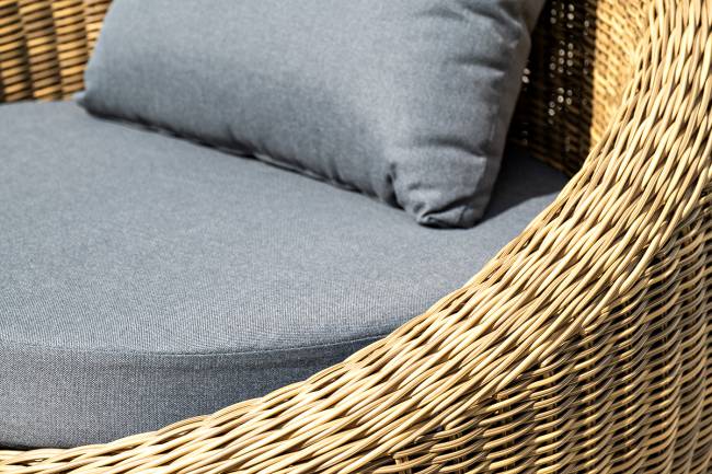 "Барселона" лаунж-зона из искусственного ротанга, цвет соломенный "Барселона" лаунж-зона из искусственного ротанга, цвет соломенный