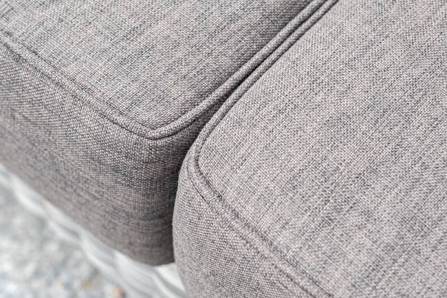 "Боно" лаунж-зона из искусственного ротанга, цвет серый