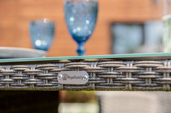 Обеденный комплект FIONA из искусственного ротанга