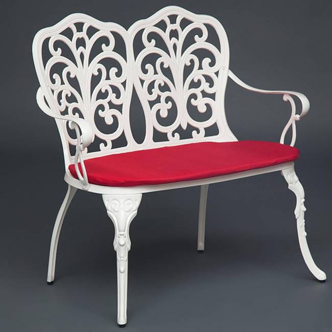 Скамья Secret De Maison Symphonie алюминиевый сплав, 95х56х92см, butter white белый алюминиевый сплав Скамья Secret De Maison Symphonie алюминиевый сплав, 95х56х92см, butter white белый алюминиевый сплав